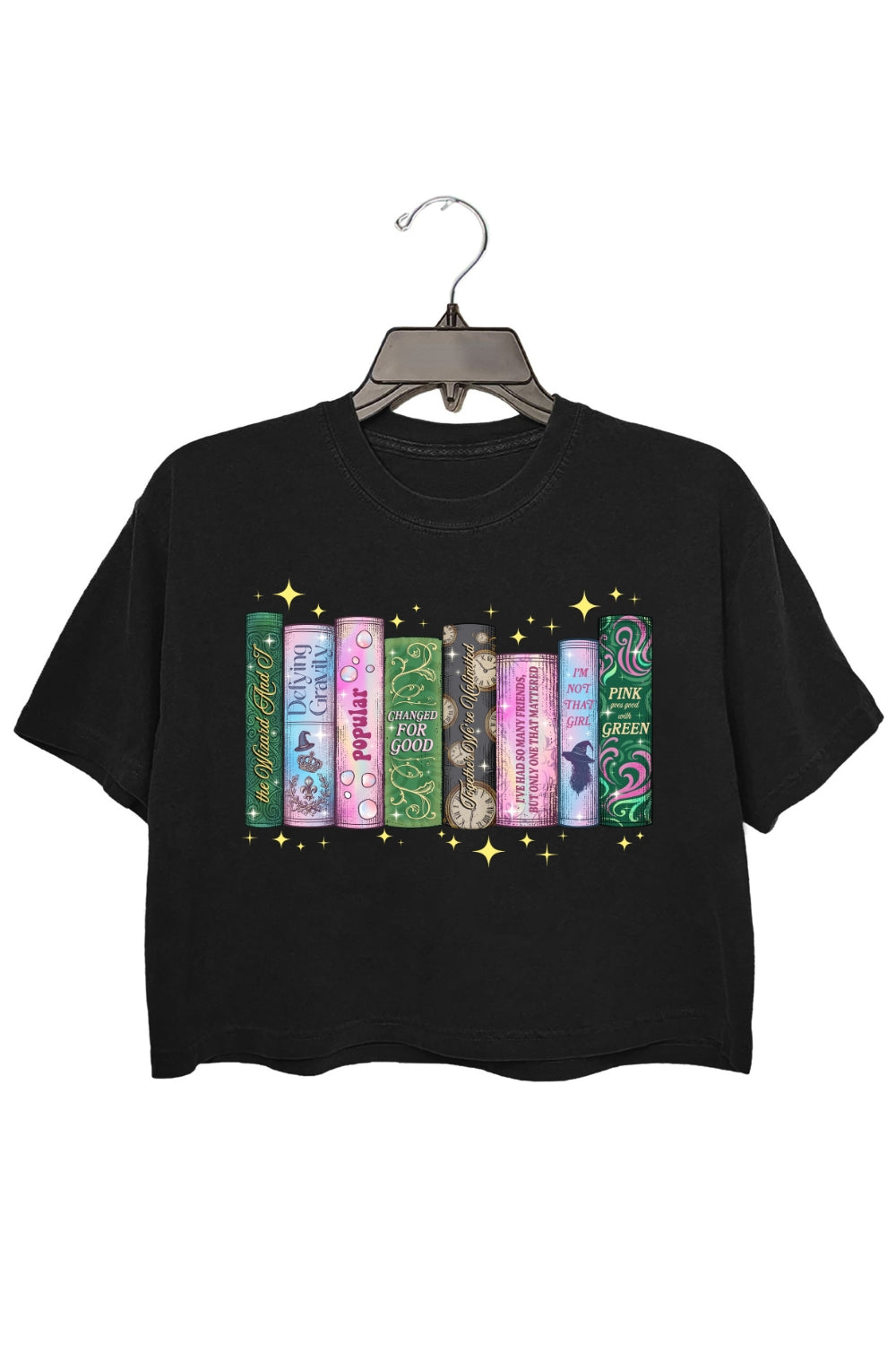 Changed For Good Book Lover Crop Top For Women