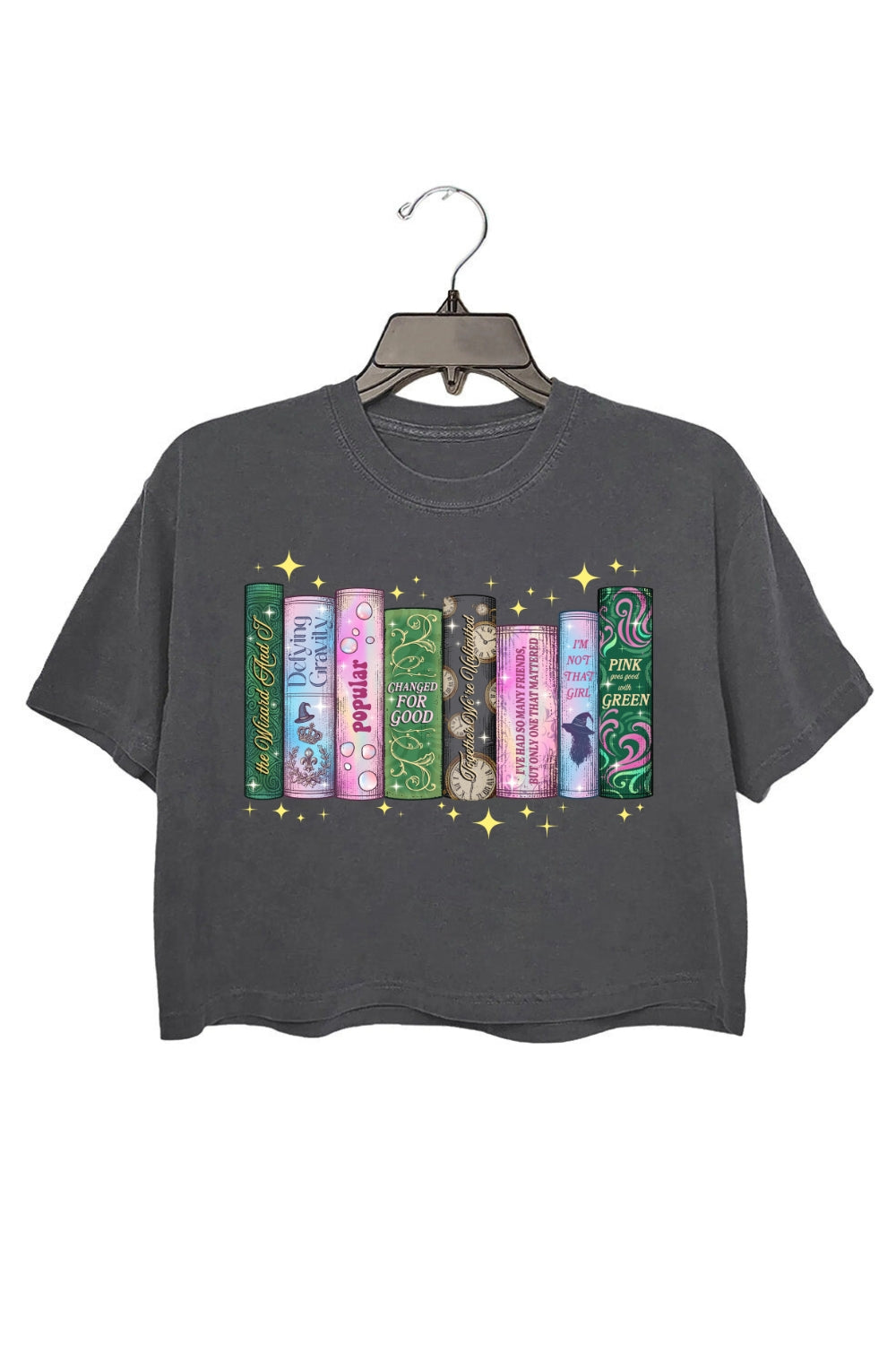 Changed For Good Book Lover Crop Top For Women