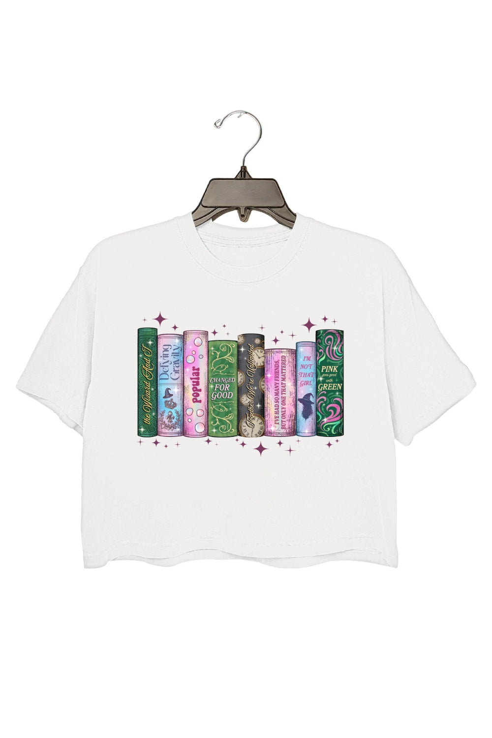 Changed For Good Book Lover Crop Top For Women