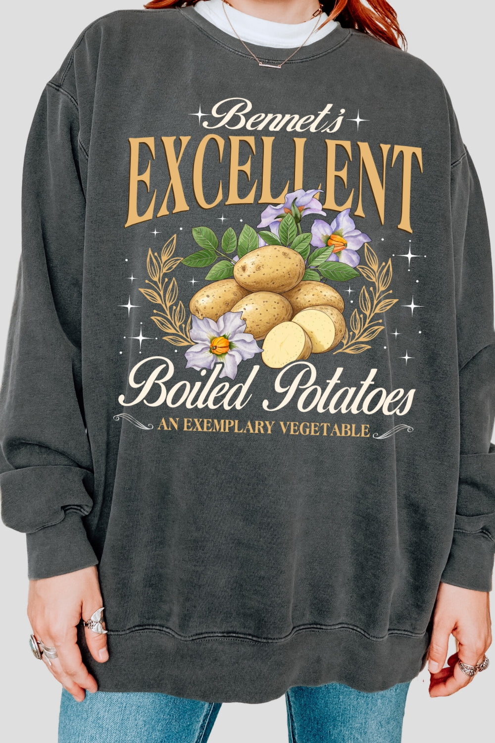 Excellent Boiled Potatoes Funny Sweatshirt For Women