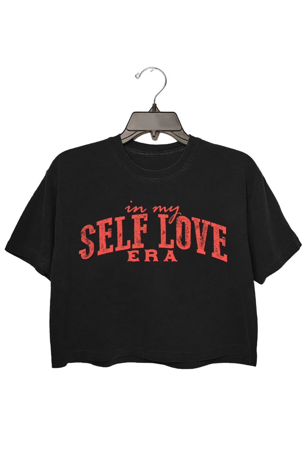 In My Self Love Era Crop Top For Women