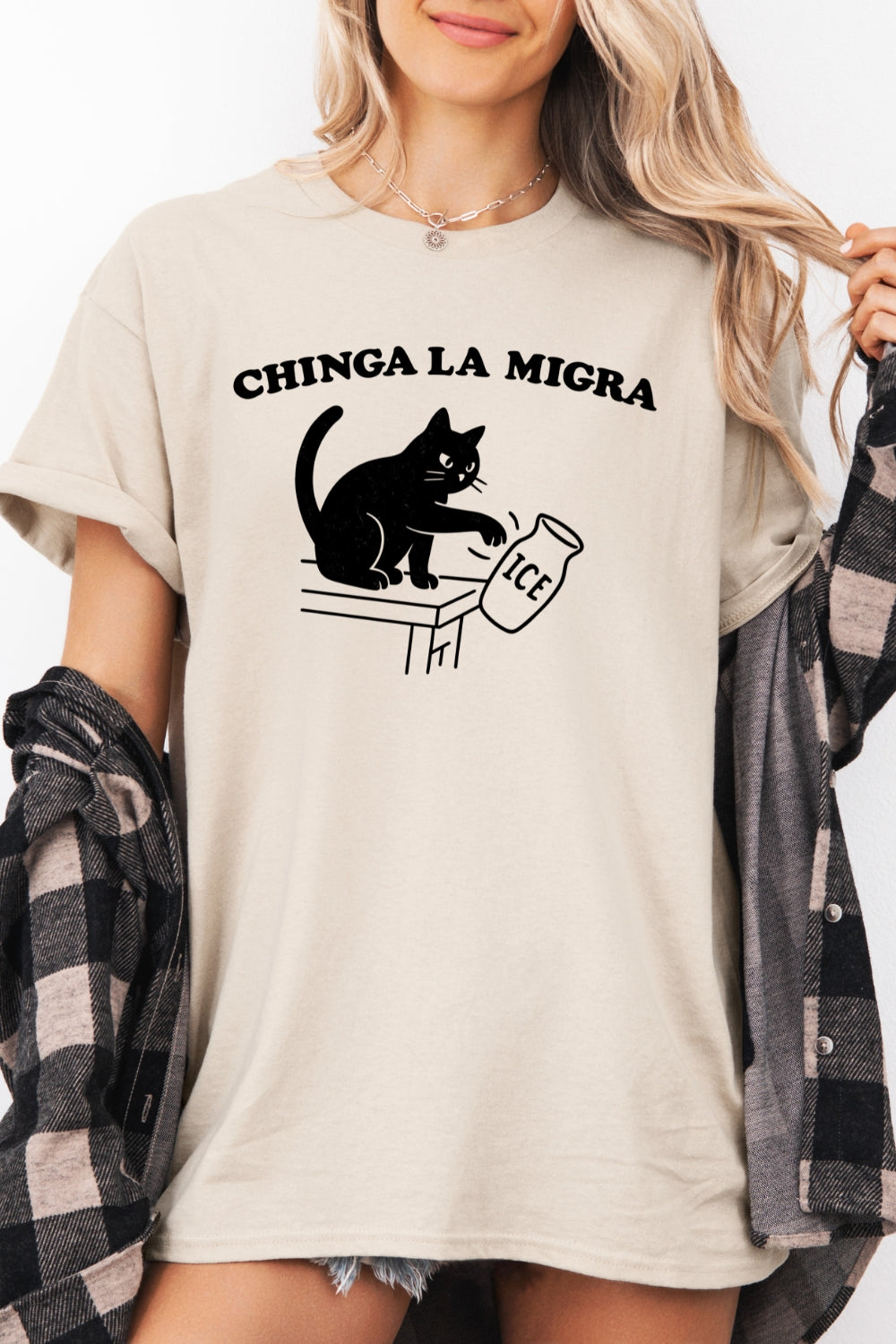 Funny Cat Support Equality Tee For Women