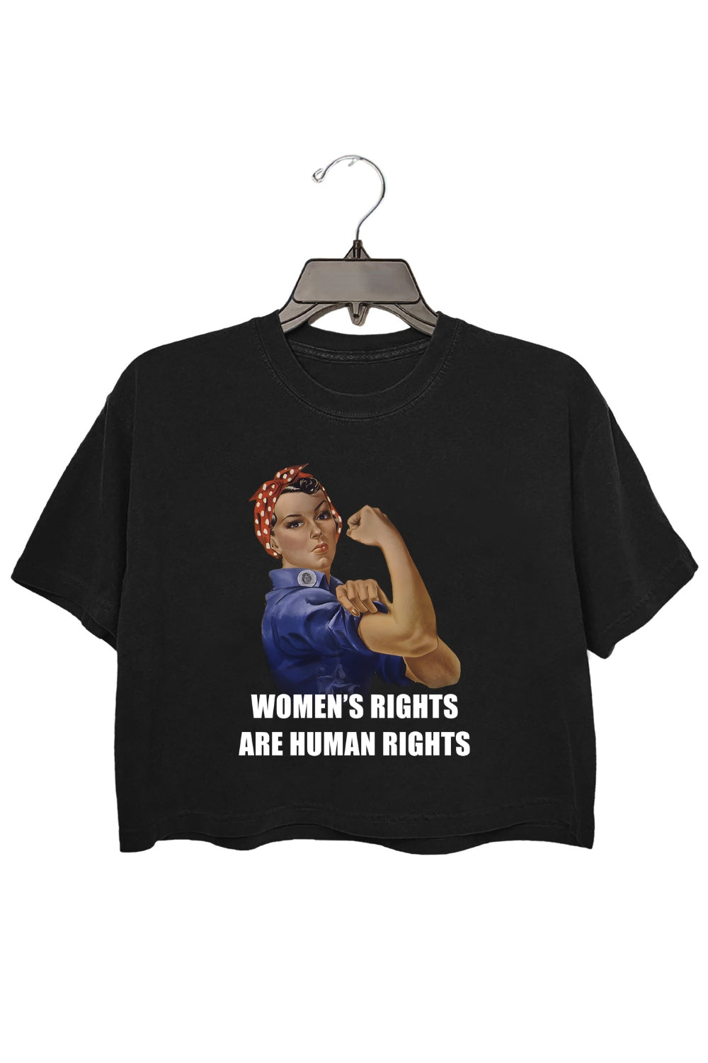 Women's Rights Are Human Rights Crop Top For Women