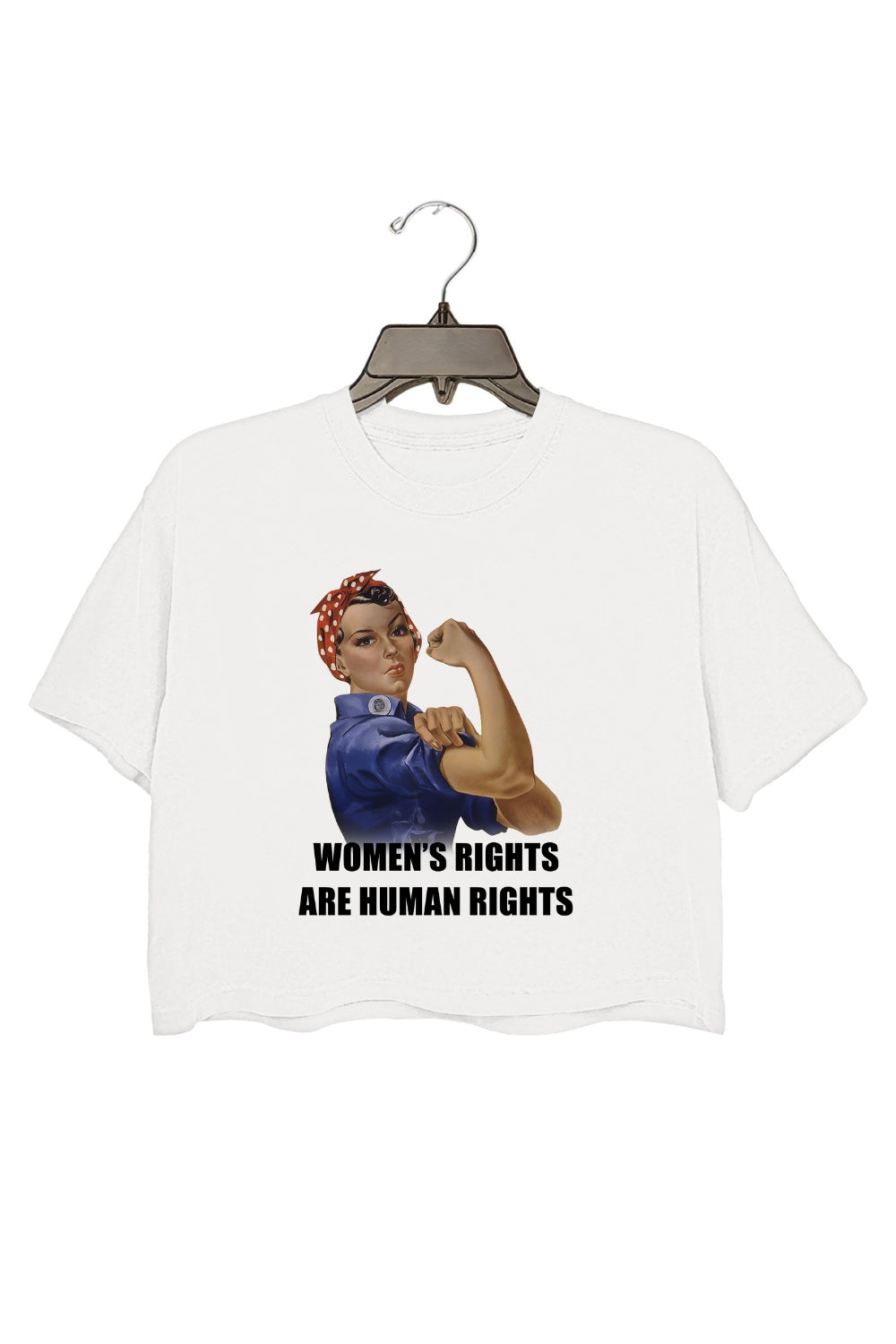 Women's Rights Are Human Rights Crop Top For Women