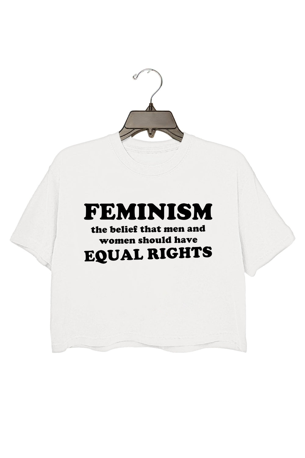 Feminism The Belief Crop Top For Women