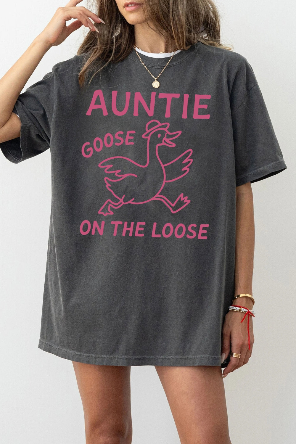 Auntie Goose On The Loose Tee For Women