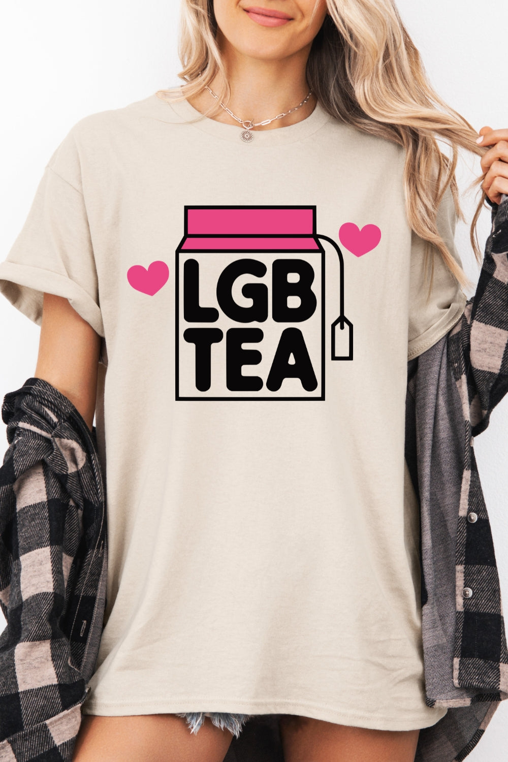 LGB Tea Funny Tee For Women