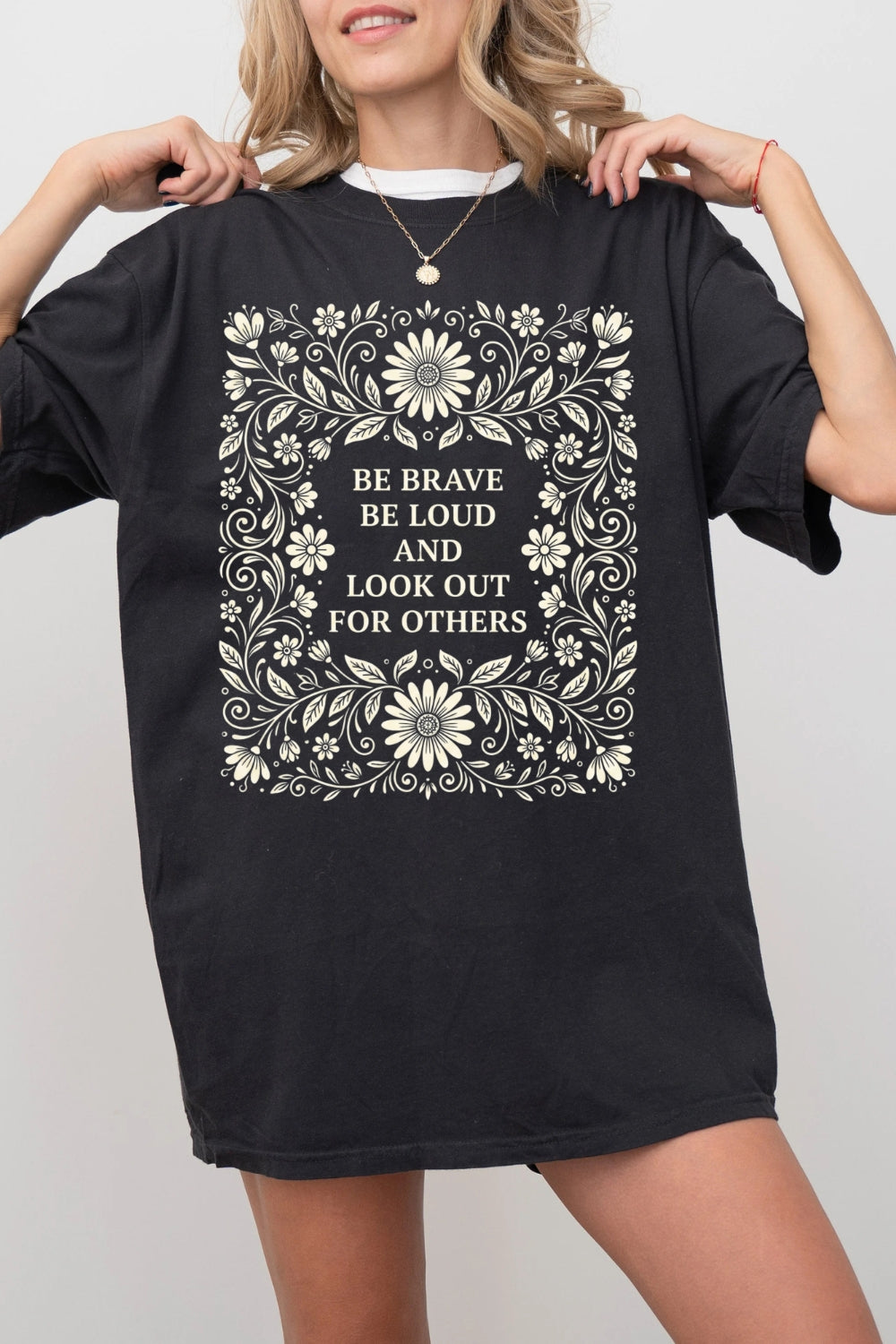 Be Brave Be Loud Resist Tee For Women
