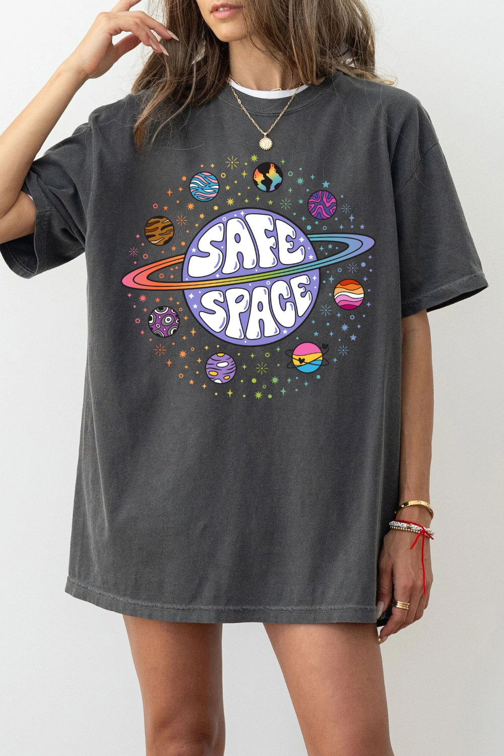 Safe Space LGBTQ Friendly Tee For Women