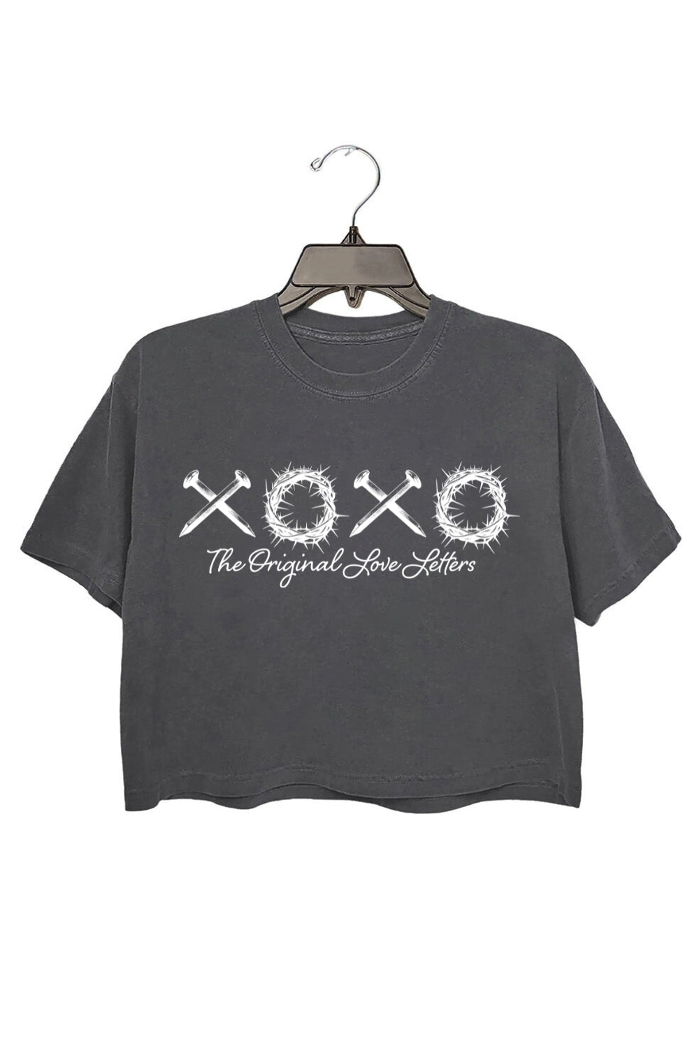 Xoxo The Original Love Letters Crop Tee For Women
